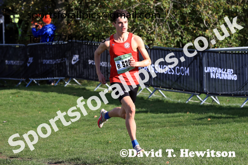 Junior Mens 2025 National Cross Country Relays, Berry Hill Park, Mansfield. Photo: David T. Hewitson/Sports for All Pics
